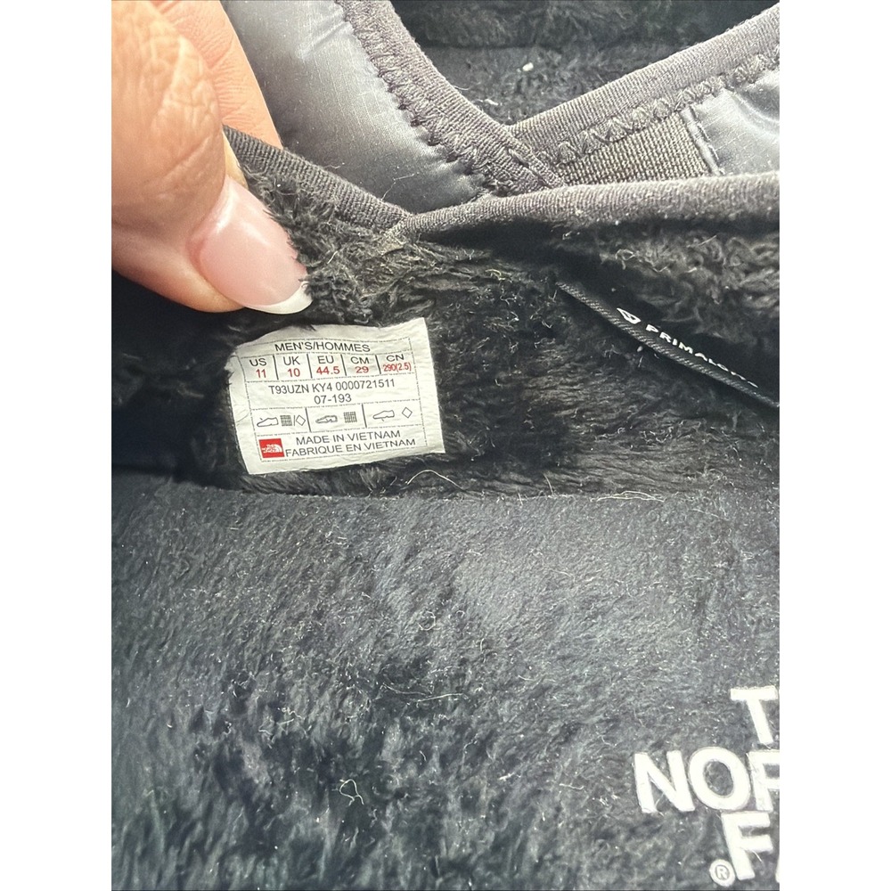 Thermoball traction mules North Face men slippers size 11 Ski Puffer Shoes - Picture 4 of 9